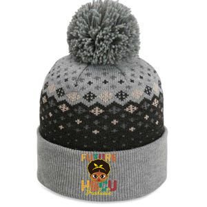 Future Hbcu Grad History Black College Melanin Gift The Baniff Cuffed Pom Beanie