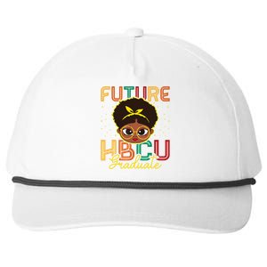 Future Hbcu Grad History Black College Melanin Gift Snapback Five-Panel Rope Hat