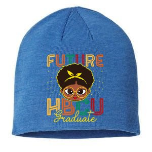 Future Hbcu Grad History Black College Melanin Gift Sustainable Beanie