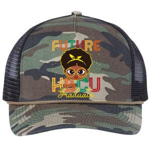 Future Hbcu Grad History Black College Melanin Gift Retro Rope Trucker Hat Cap