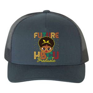 Future Hbcu Grad History Black College Melanin Gift Yupoong Adult 5-Panel Trucker Hat