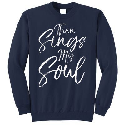 Funny How Great Thou Art Hymn Lyric Music Cute Then Sings My Soul Tall Sweatshirt