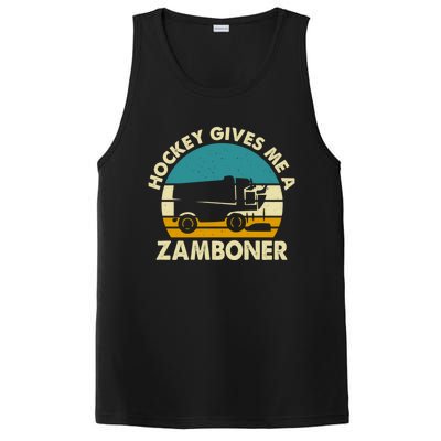 Funny Hockey Gift Hockey Gives Me A Zamboner Gift PosiCharge Competitor Tank