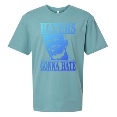 Funny Haters Gonna Hate Donald Trump Cute Gift Presidengift Sueded Cloud Jersey T-Shirt