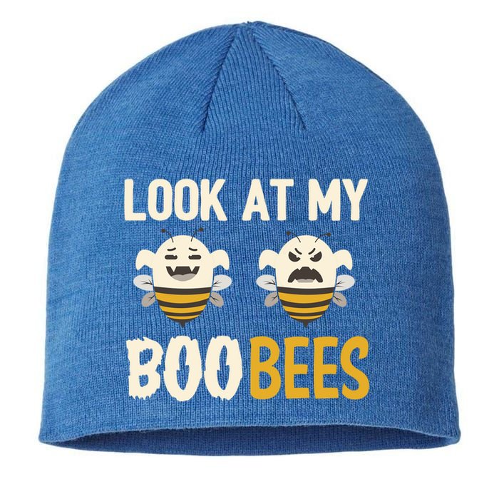 Funny Halloween Gift Look At My Boo Bees Gift Sustainable Beanie