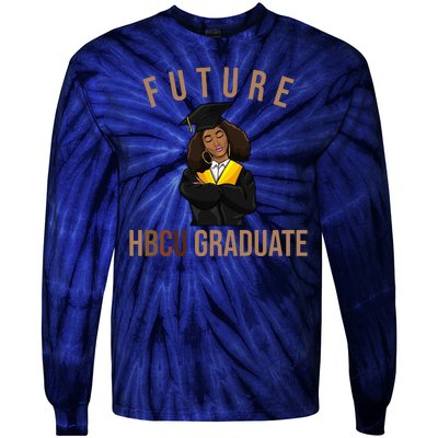 Future HBCU Graduate Historical Black College Tie-Dye Long Sleeve Shirt