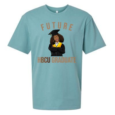 Future HBCU Graduate Historical Black College Sueded Cloud Jersey T-Shirt