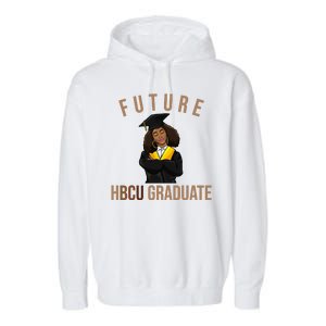 Future HBCU Graduate Historical Black College Garment-Dyed Fleece Hoodie