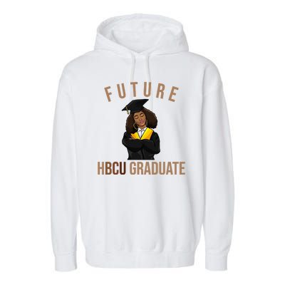 Future HBCU Graduate Historical Black College Garment-Dyed Fleece Hoodie