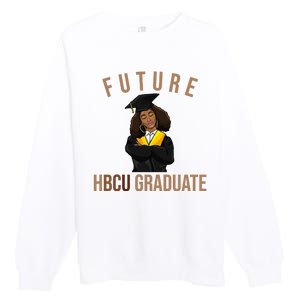 Future HBCU Graduate Historical Black College Premium Crewneck Sweatshirt