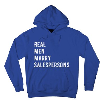 Future Husband Great Gift Real Marry Salespersons Gift Hoodie