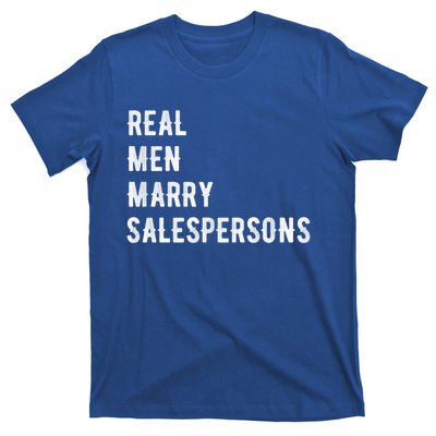 Future Husband Great Gift Real Marry Salespersons Gift T-Shirt