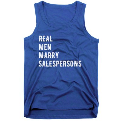 Future Husband Great Gift Real Marry Salespersons Gift Tank Top