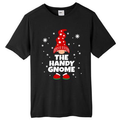 Funny Handy Gnome Family Matching Christmas Gift Tall Fusion ChromaSoft Performance T-Shirt