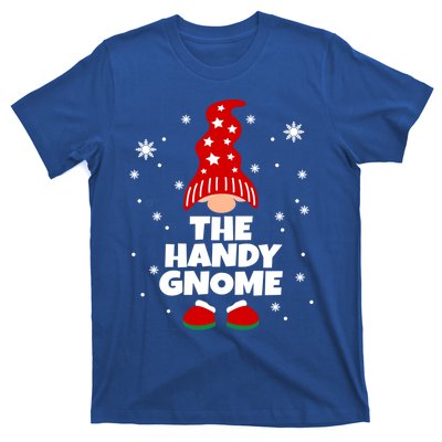 Funny Handy Gnome Family Matching Christmas Gift T-Shirt