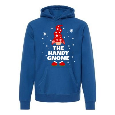 Funny Handy Gnome Family Matching Christmas Gift Premium Hoodie