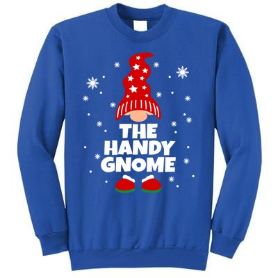 Funny Handy Gnome Family Matching Christmas Gift Tall Sweatshirt