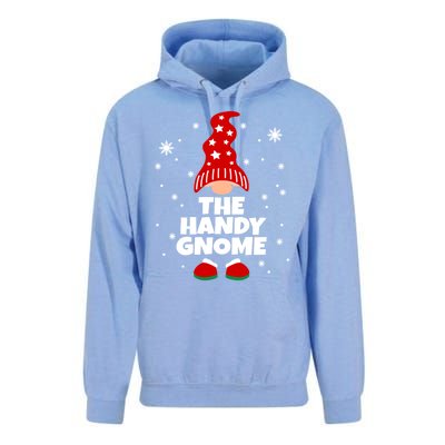 Funny Handy Gnome Family Matching Christmas Gift Unisex Surf Hoodie