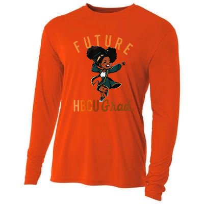 Future HBCU Grad History Black College Cooling Performance Long Sleeve Crew