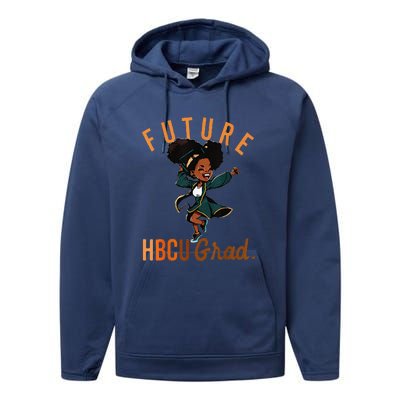 Future HBCU Grad History Black College Performance Fleece Hoodie