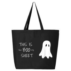 Funny Halloween Ghost This Is Boo Sheet 25L Jumbo Tote