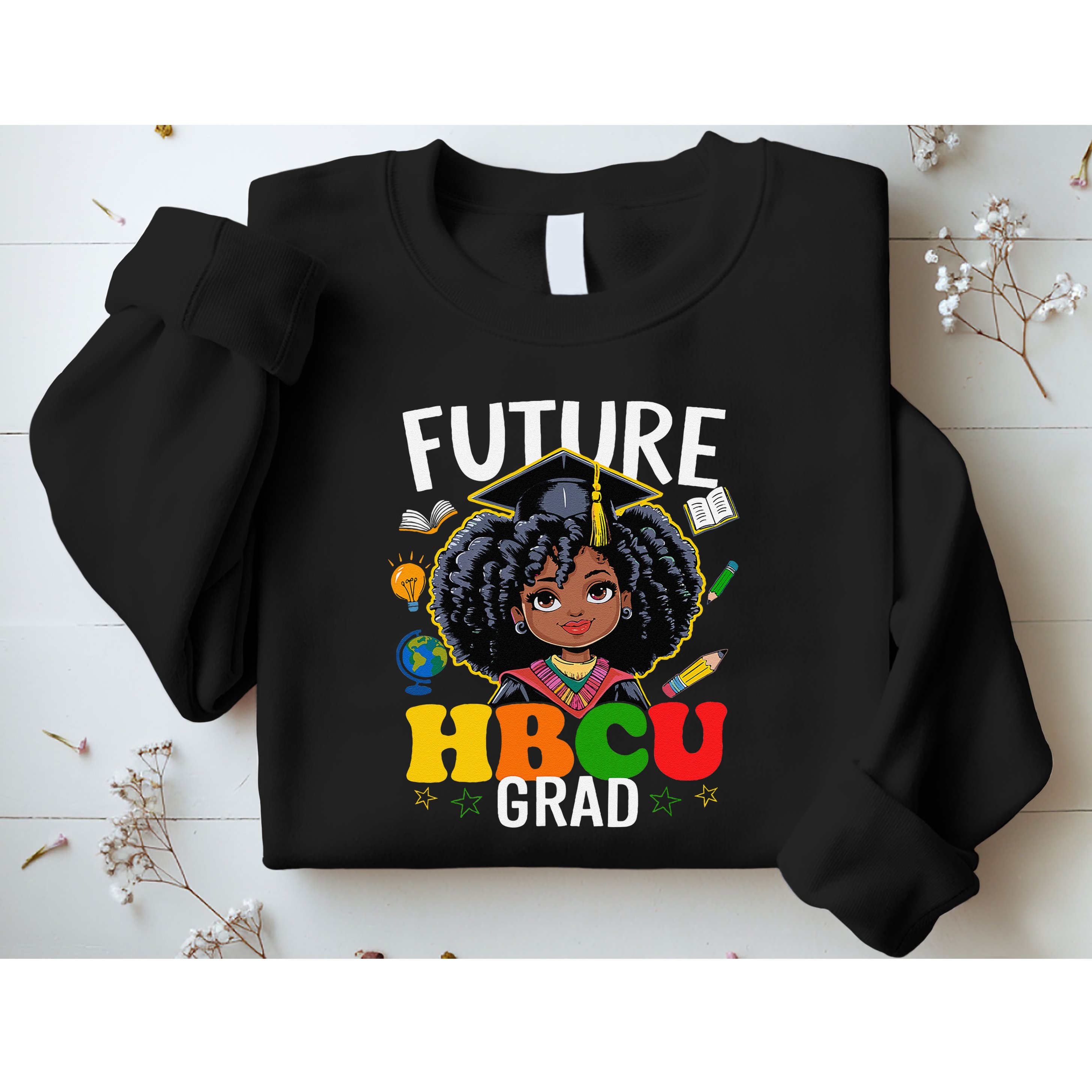 Future Hbcu Grad Afro Black History Month Sweatshirt