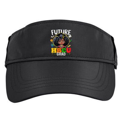 Future Hbcu Grad Afro Black History Month Adult Drive Performance Visor