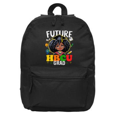 Future Hbcu Grad Afro Black History Month 16 in Basic Backpack