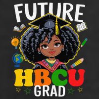 Future Hbcu Grad Afro Black History Month 25L Jumbo Tote