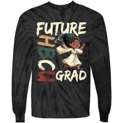 Future HBCU Grad History Black College Tie-Dye Long Sleeve Shirt