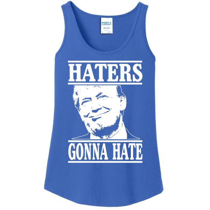 Funny Haters Gonna Hate Donald Trump Gift Presidengreat Gift Ladies Essential Tank