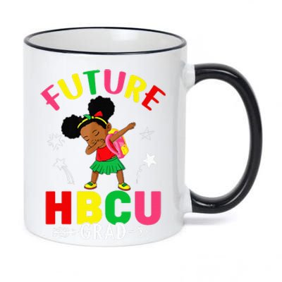 Future HBCU Grad Girl Graduation HBCU 11oz Black Color Changing Mug