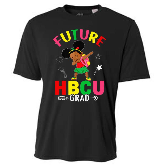 Future HBCU Grad Girl Graduation HBCU Cooling Performance Crew T-Shirt