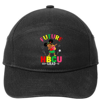 Future HBCU Grad Girl Graduation HBCU 7-Panel Snapback Hat