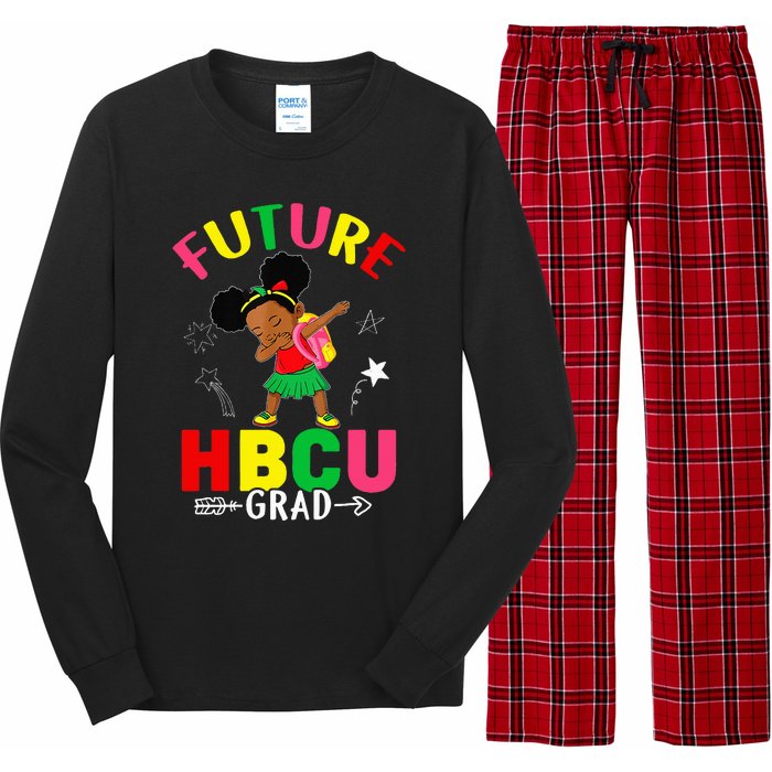 Future HBCU Grad Girl Graduation HBCU Long Sleeve Pajama Set