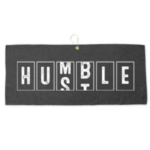 Funny Hustle Gift And Cool Humble Odometer Cool Gift Large Microfiber Waffle Golf Towel