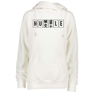 Funny Hustle Gift And Cool Humble Odometer Cool Gift Womens Funnel Neck Pullover Hood