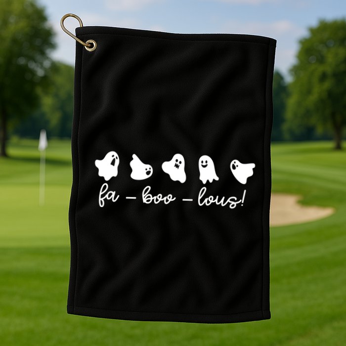 Faboolous Halloween Ghosts Cute Golf Towel