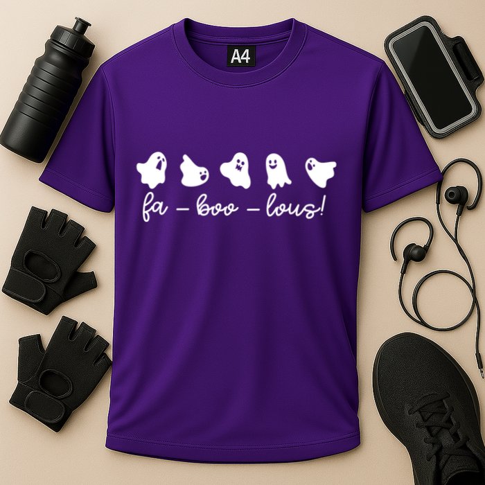 Faboolous Halloween Ghosts Cute Cooling Performance Crew T-Shirt