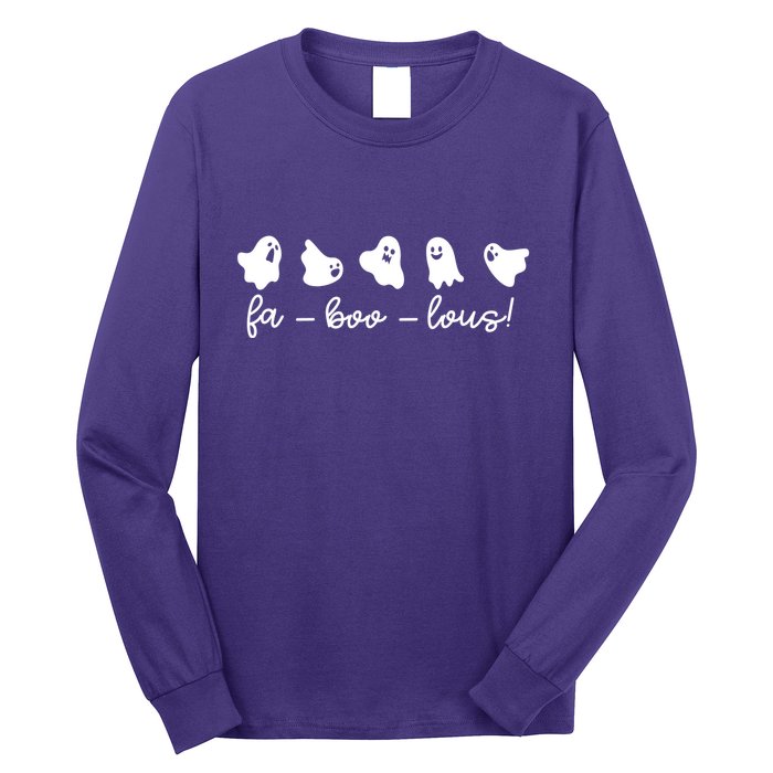 Faboolous Halloween Ghosts Cute Long Sleeve Shirt
