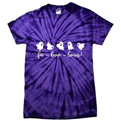 Faboolous Halloween Ghosts Cute Tie-Dye T-Shirt
