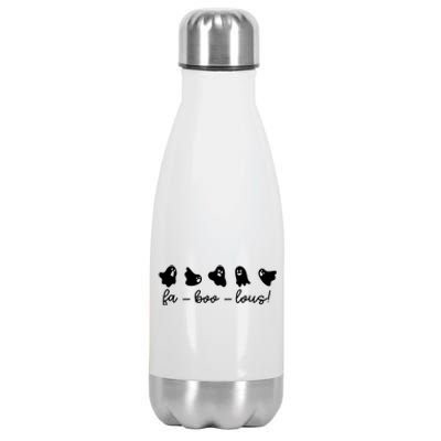 Faboolous Halloween Ghosts Cute Stainless Steel Insulated Water Bottle