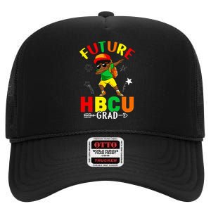 Future HBCU Grad Graduation HBCU Future College Student High Crown Mesh Back Trucker Hat