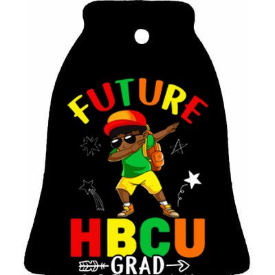 Future HBCU Grad Graduation HBCU Future College Student Ceramic Bell Ornament