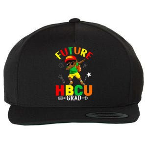 Future HBCU Grad Graduation HBCU Future College Student Wool Snapback Cap