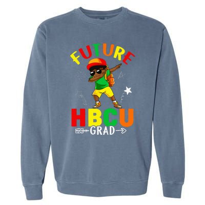 Future HBCU Grad Graduation HBCU Future College Student Garment-Dyed Sweatshirt