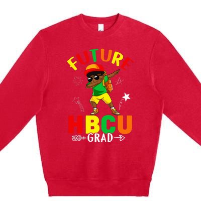 Future HBCU Grad Graduation HBCU Future College Student Premium Crewneck Sweatshirt