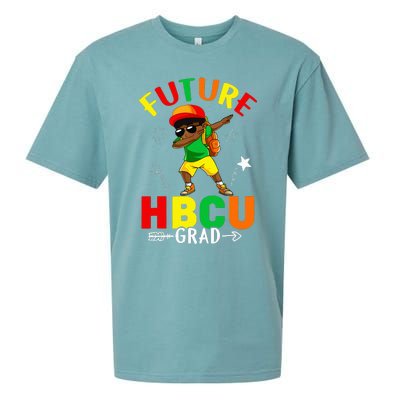 Future HBCU Grad Graduation HBCU Future College Student Sueded Cloud Jersey T-Shirt