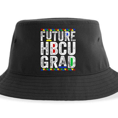 Future HBCU Grad History Black College  Melanin Sustainable Bucket Hat