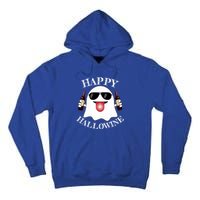 Funny Halloween Ghost Wine Ing Dad Mom Joke Gift Tall Hoodie